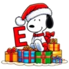 ALFABETO SNOOPY 12