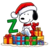 ALFABETO SNOOPY 13