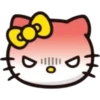 Hello Kitty Emojis 17
