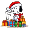 ALFABETO SNOOPY 15