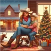 Familia en Navidad❄⛄🌧️1🇬🇹Clásica 17