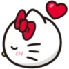Hello Kitty Emojis 22