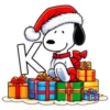 ALFABETO SNOOPY 18