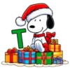 ALFABETO SNOOPY 20