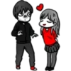 Manga couple in love 23