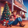 Familia en Navidad❄⛄🌧️1🇬🇹Clásica 24