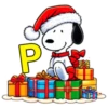 ALFABETO SNOOPY 24