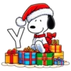 ALFABETO SNOOPY 26