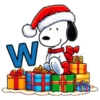 ALFABETO SNOOPY 28
