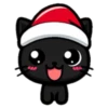 🎅🏻Christmas cat black.🖤🐱 5
