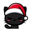 🎅🏻Christmas cat black.🖤🐱 9