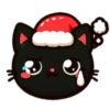 🎅🏻Christmas cat black.🖤🐱 11