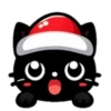 🎅🏻Christmas cat black.🖤🐱 16