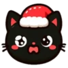 🎅🏻Christmas cat black.🖤🐱 20