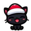 🎅🏻Christmas cat black.🖤🐱 21