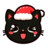 🎅🏻Christmas cat black.🖤🐱 23