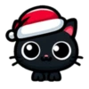 🎅🏻Christmas cat black.🖤🐱 27