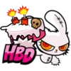 My sticker bloody bunny 5