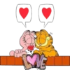 Garfield amoroso💞1🇵🇪Clásica 9