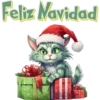 Grinch cat (Anti-Xmas)💚🎁 11