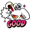 My sticker bloody bunny 14