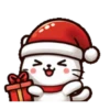 🎅🏻Christmas cat white.🤍🐱 5