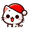 🎅🏻Christmas cat white.🤍🐱 9