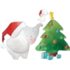 Elefantes Navideños🐘🎄💞1🇵🇪Clásica 10
