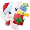 Elefantes Navideños🐘🎄💞1🇵🇪Clásica 12