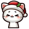 🎅🏻Christmas cat white.🤍🐱 13