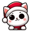 🎅🏻Christmas cat white.🤍🐱 19