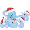 Elefantes Navideños🐘🎄💞1🇵🇪Clásica 18