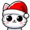 🎅🏻Christmas cat white.🤍🐱 21