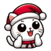 🎅🏻Christmas cat white.🤍🐱 24