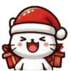 🎅🏻Christmas cat white.🤍🐱 25