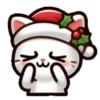 🎅🏻Christmas cat white.🤍🐱 29