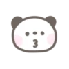 Fluffy panda emoji 11