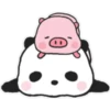 Sweet panda & honey pig 🫧🐼🐷 15
