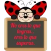 No eres lo que logras.. eres lo que superas.