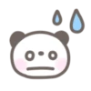 Fluffy panda emoji 19