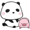 Sweet panda & honey pig 🫧🐼🐷 24
