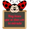 Hay besos que se dan con la mirada