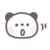 Fluffy panda emoji 25