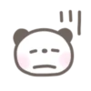 Fluffy panda emoji 28