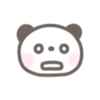 Fluffy panda emoji 29