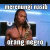 sticker orang hitam 8