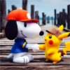 SNOOPY SALUDOS FAMOSOS 29