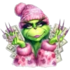 Grinch in pink 🟢💕 5