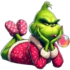 Grinch in pink 🟢💕 14