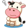 Momo Cow Negative 8
